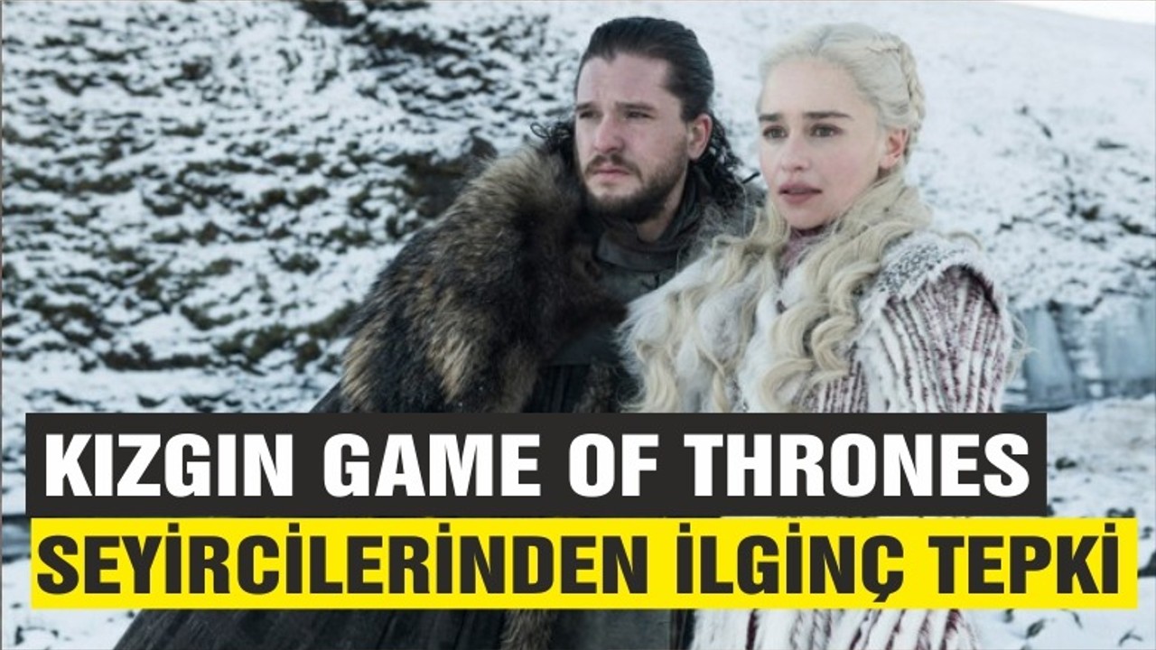 Kızgın Game of Thrones seyircilerinden ilginç kampanya