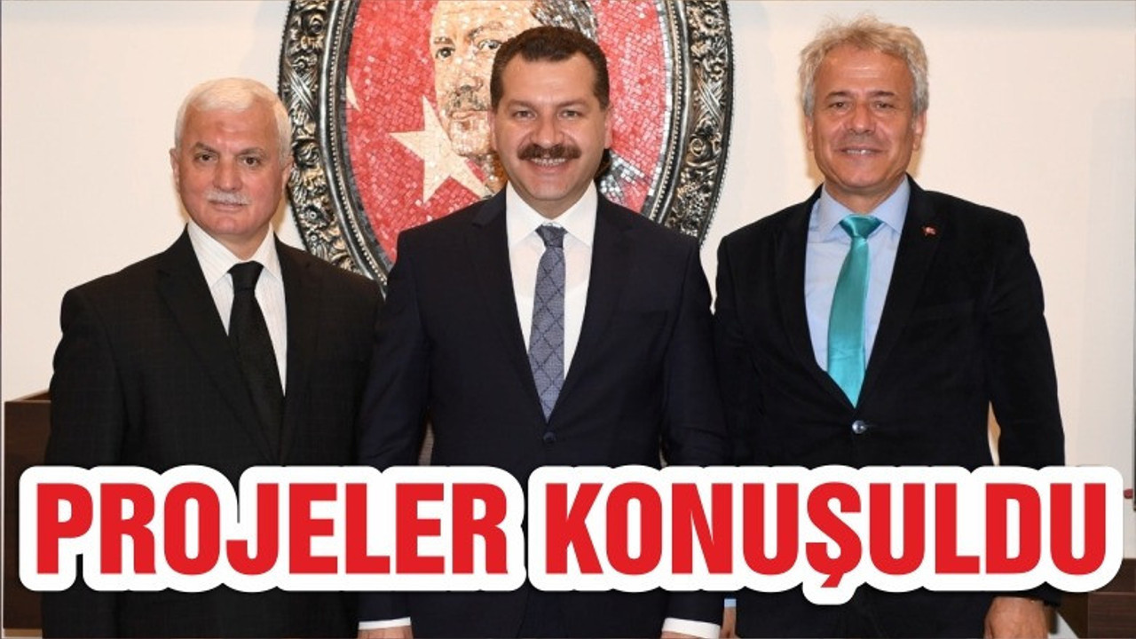 İYİ PARTİ'Lİ BAŞKAN'DAN BÜYÜKŞEHİR'E ZİYARET