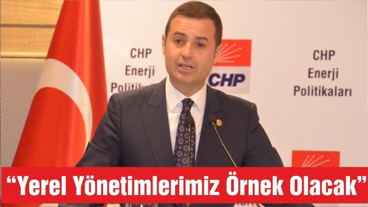 "YEREL YÖNETİMLERİMİZ ÖRNEK OLACAK"