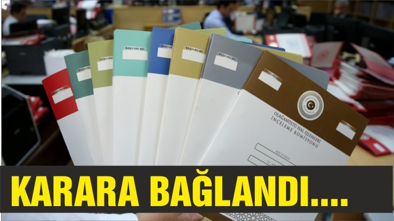 OHAL başvurularının 70 bini karara bağlandı