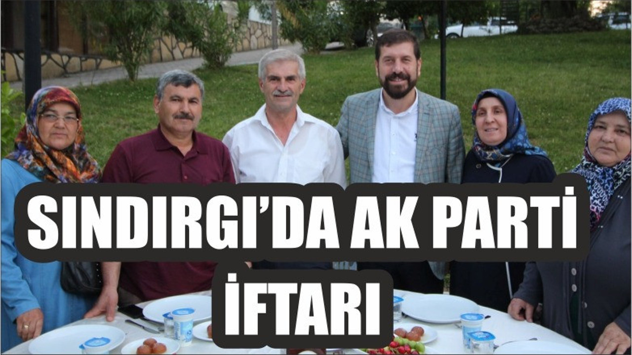 SINDIRGI'DA AK PARTİ İFTARI