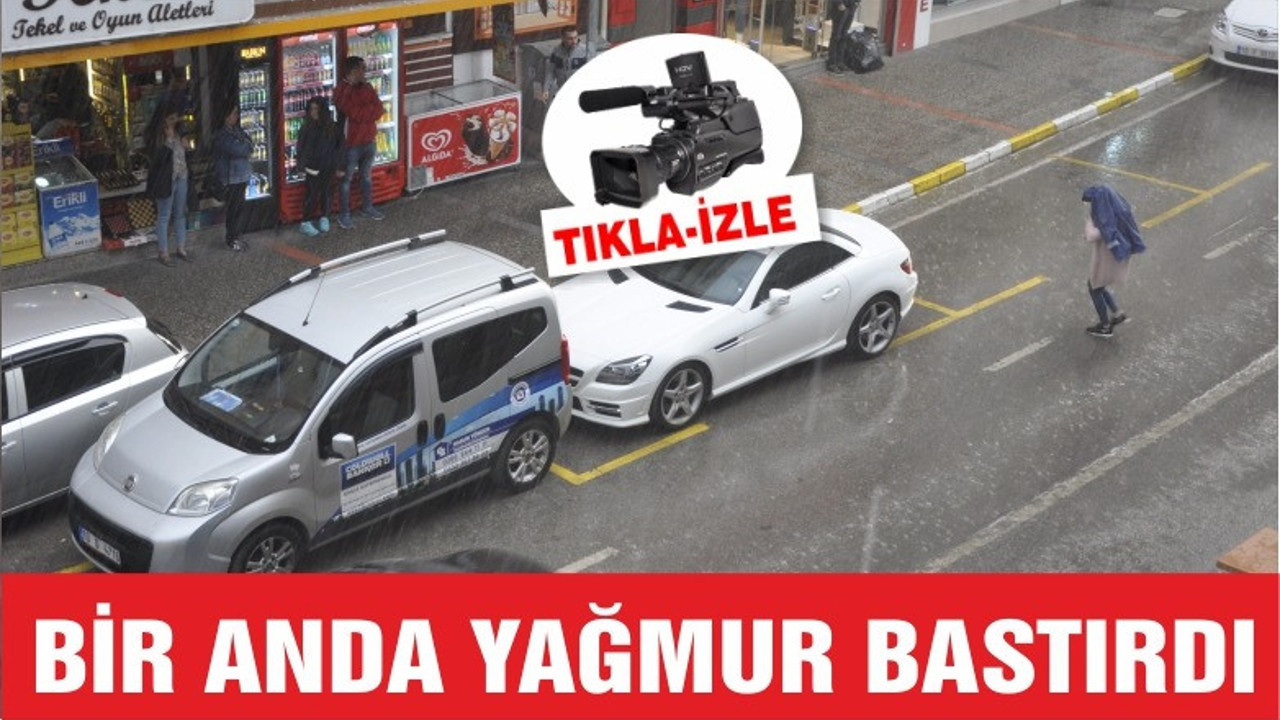 BALIKESİR YAĞMURA TESLİM OLDU