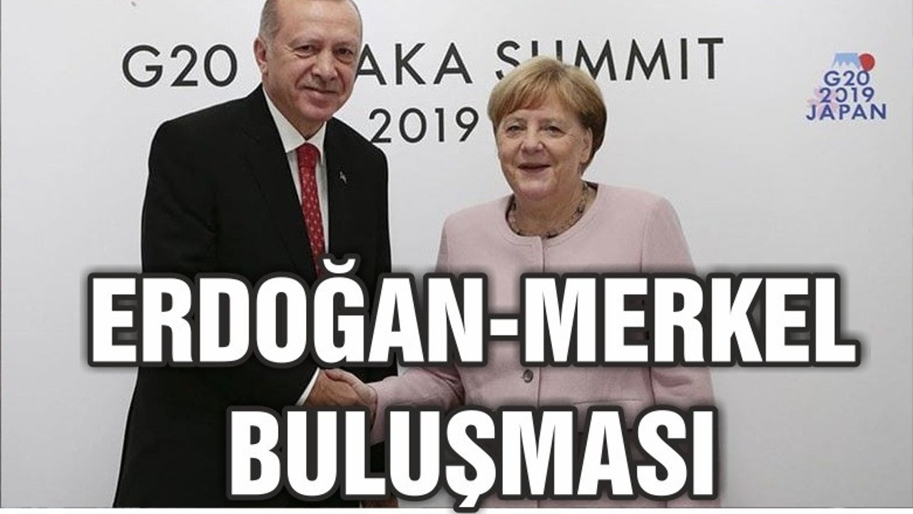 Cumhurbaşkanı Erdoğan Almanya Başbakanı Merkel’i kabul etti