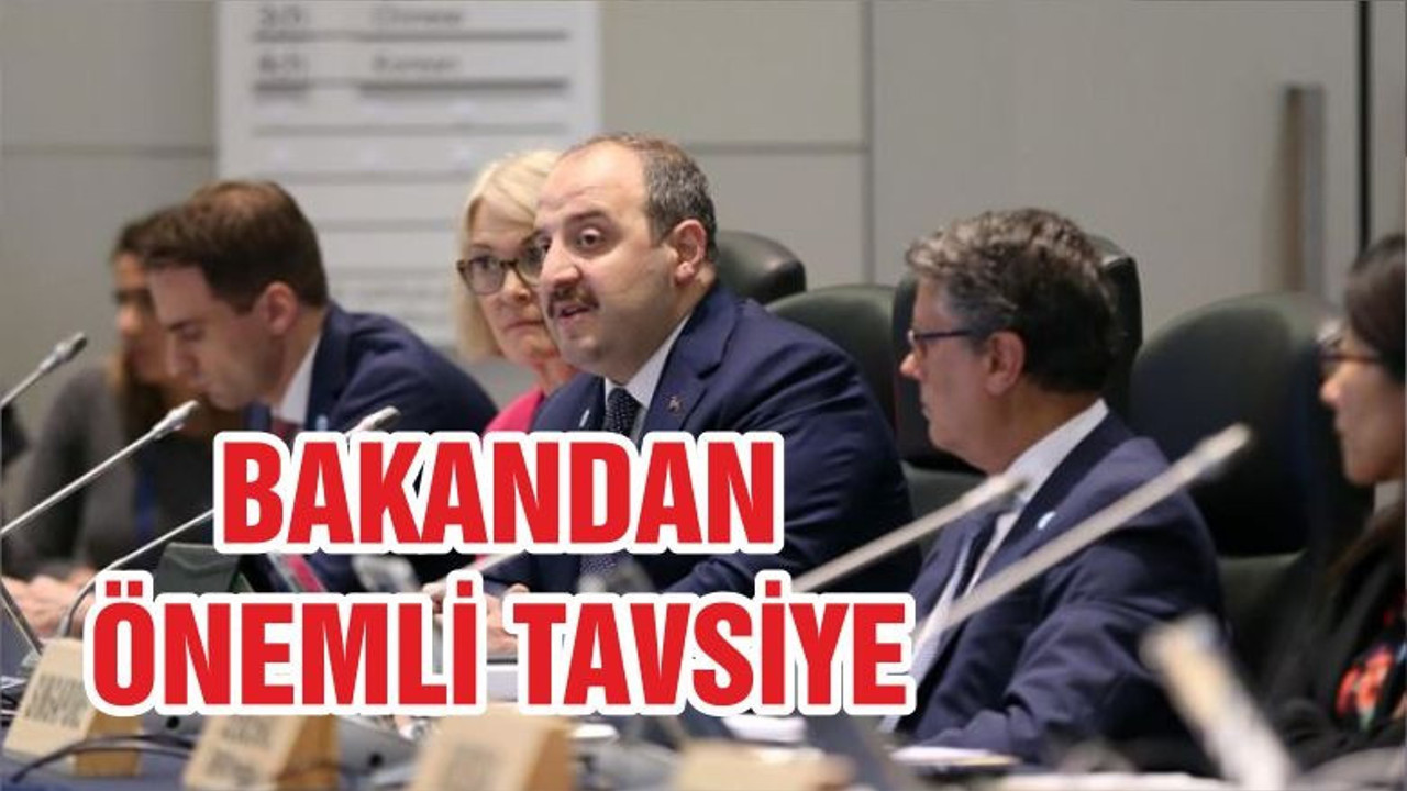 Bakan Varank’tan G20 ülkelerine önemli tavsiye