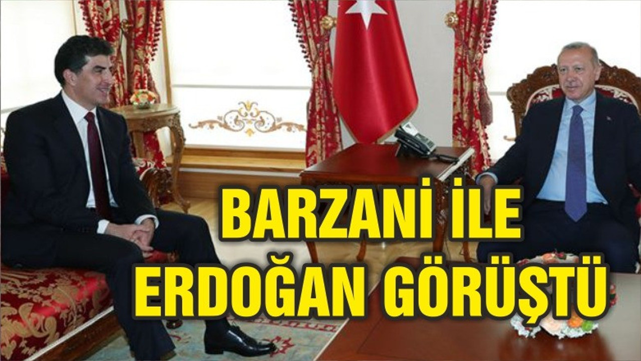 Cumhurbaşkanı Erdoğan, Barzani’yi kabul etti