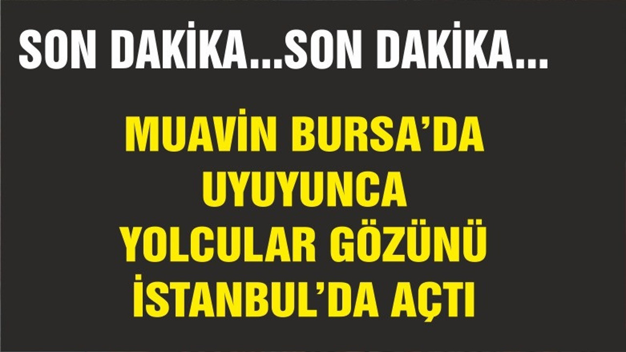 BALIKESİR'DE ŞAŞIRTAN OLAY
