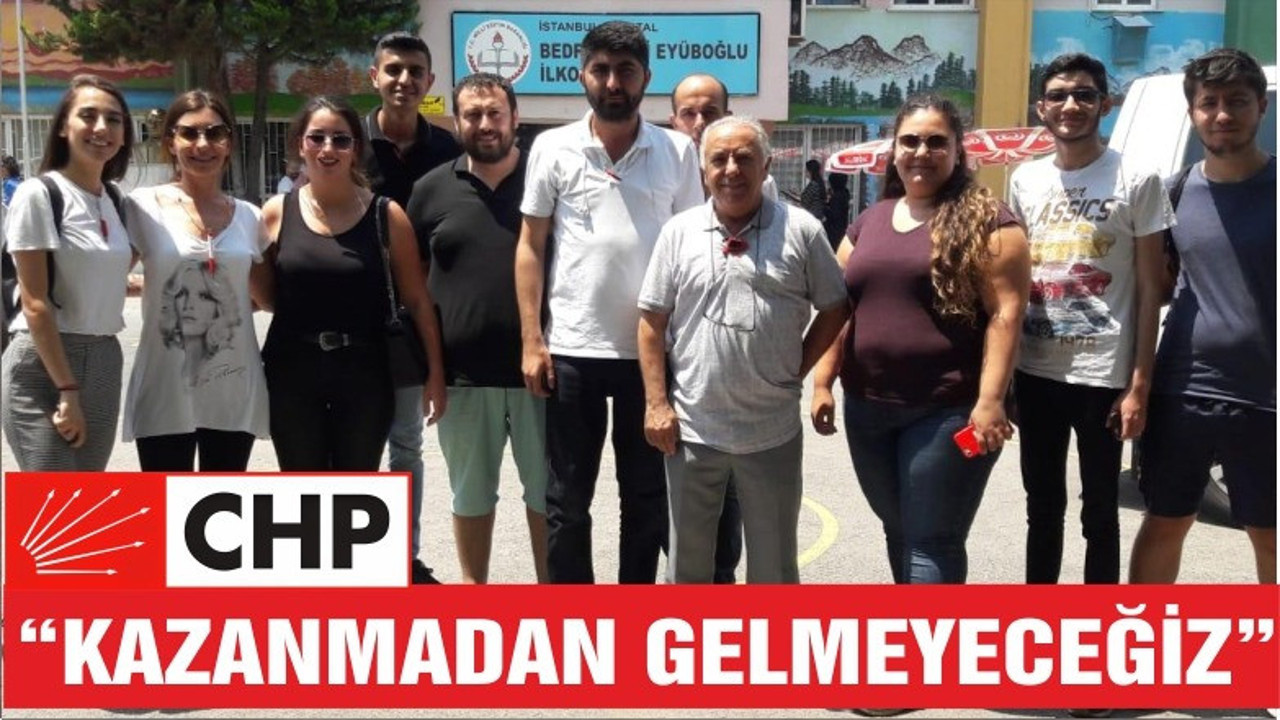CHP BALIKESİR GENÇLİK KOLLARI "KAZANMADAN GELMEYECEĞİZ"