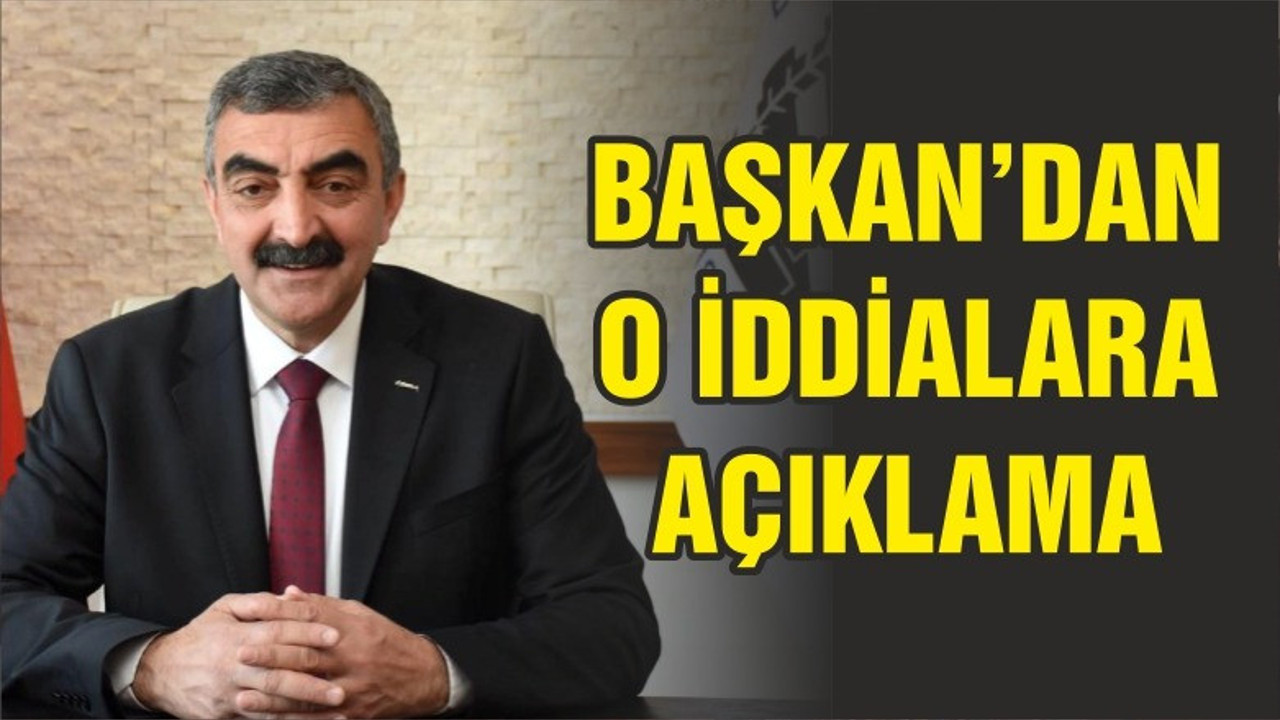 BALYA BELEDİYESİ'NDEN AÇIKLAMA GELDİ