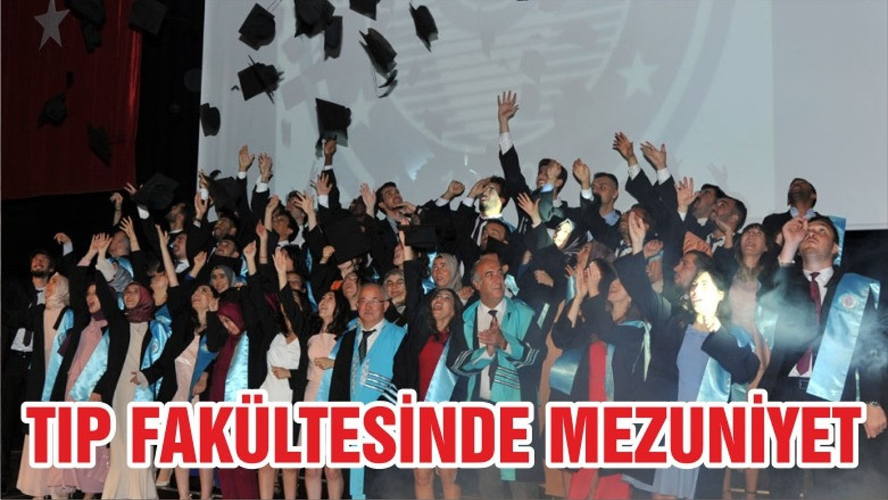 BAÜN Tıp Fakültesinde Mezuniyet Coşkusu