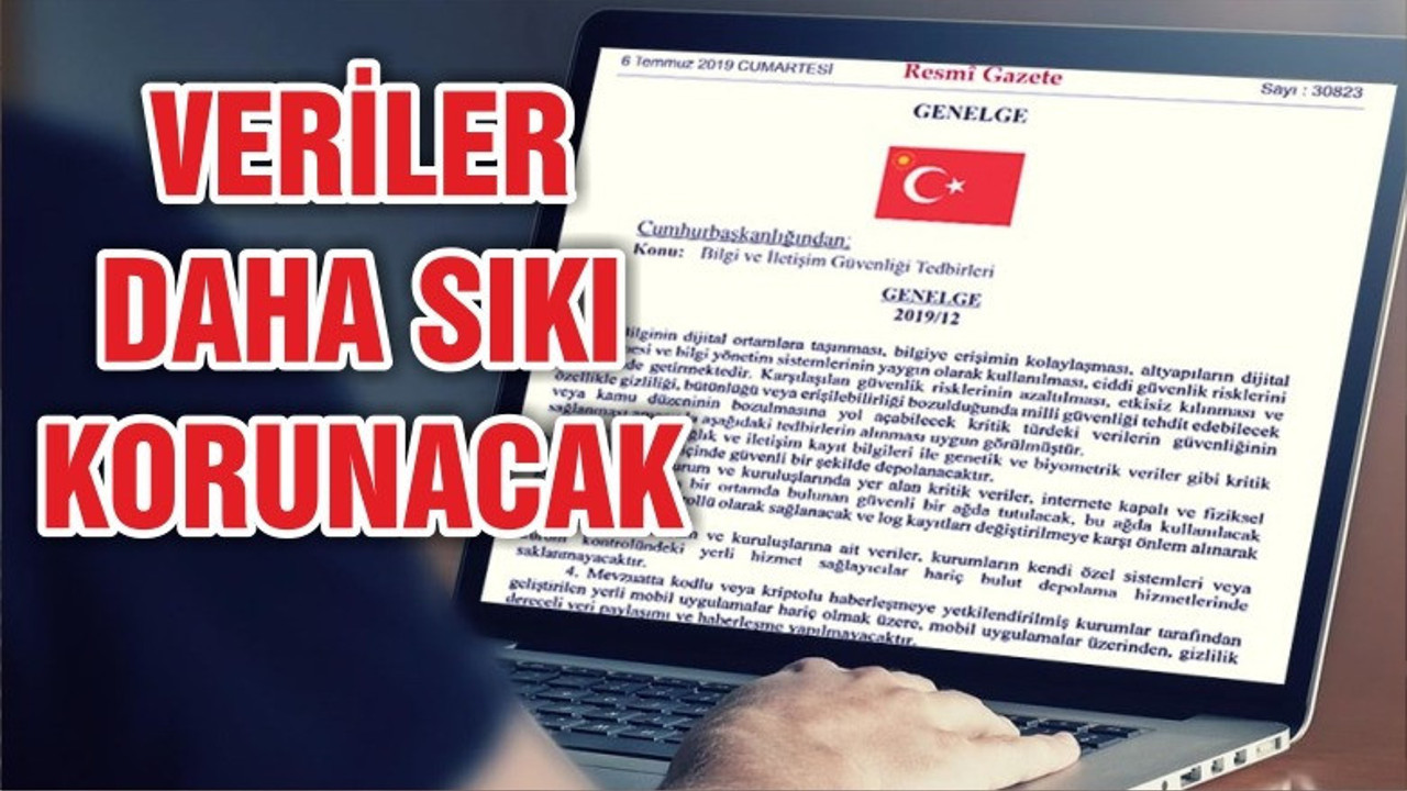 Erdoğan’dan ‘Bilgi ve İletişim Güvenliği’ Tedbirleri genelgesi