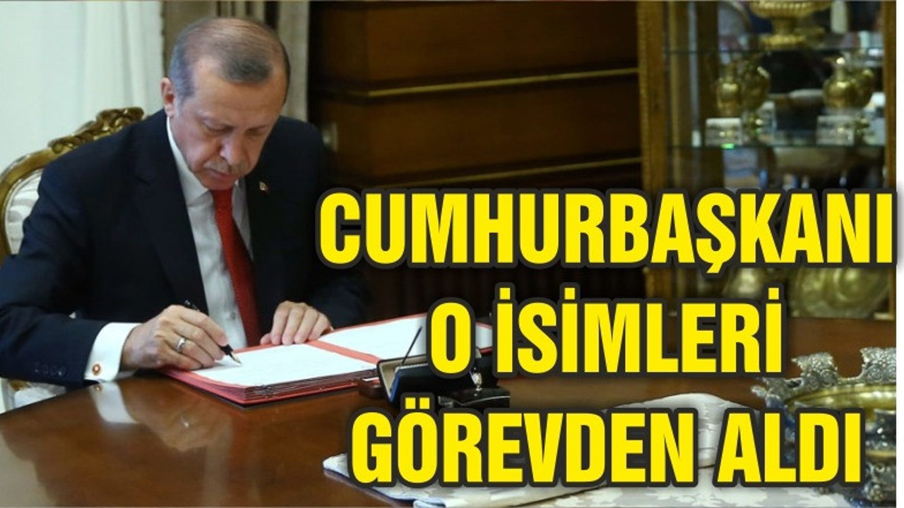 3 bakanlıkta üst düzey atama ve görevden almalar