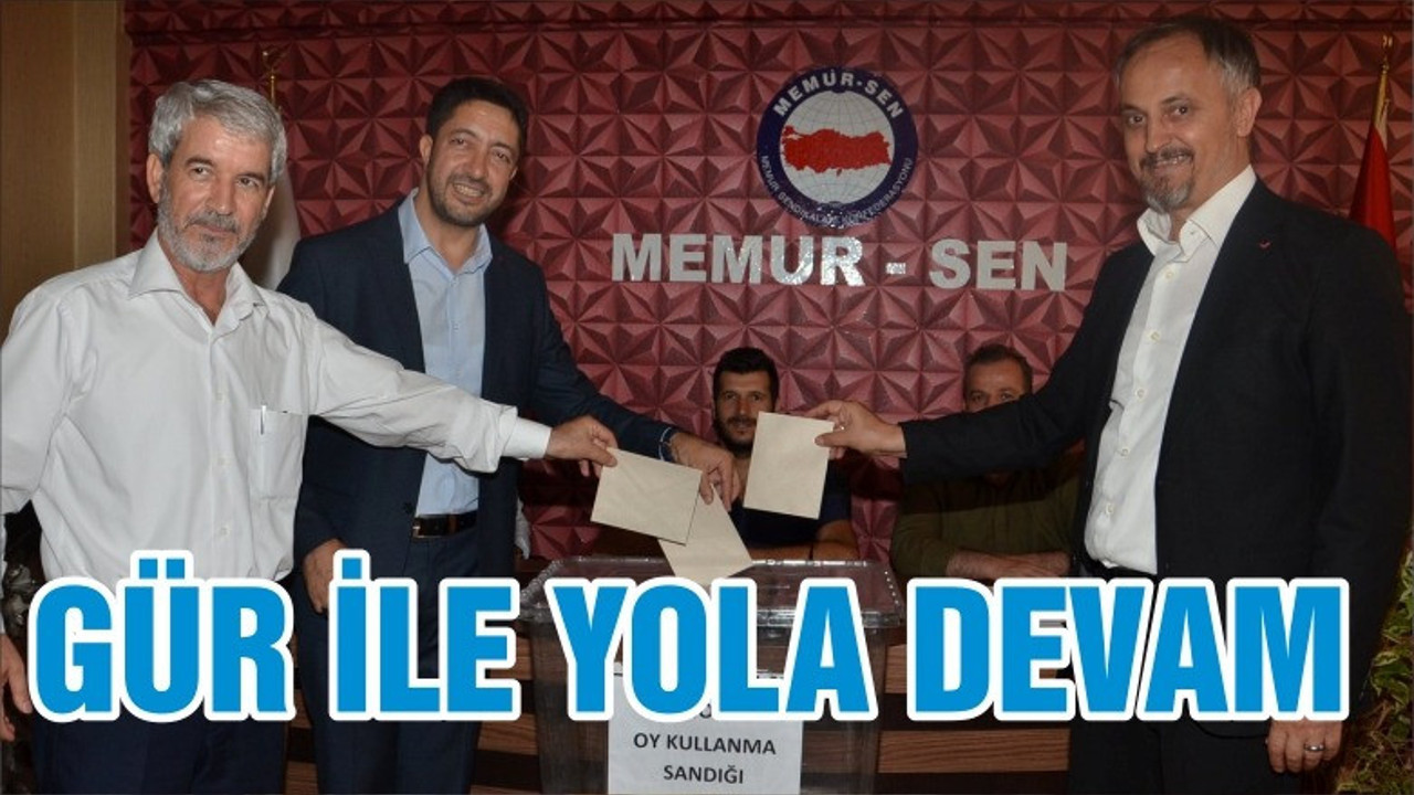 MEMUR-SEN’DE GÜR İLE YOLA DEVAM