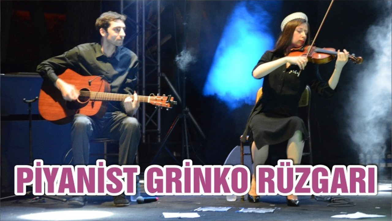 AYVALIK'TA PİYANİST GRİNKO RÜZGARI