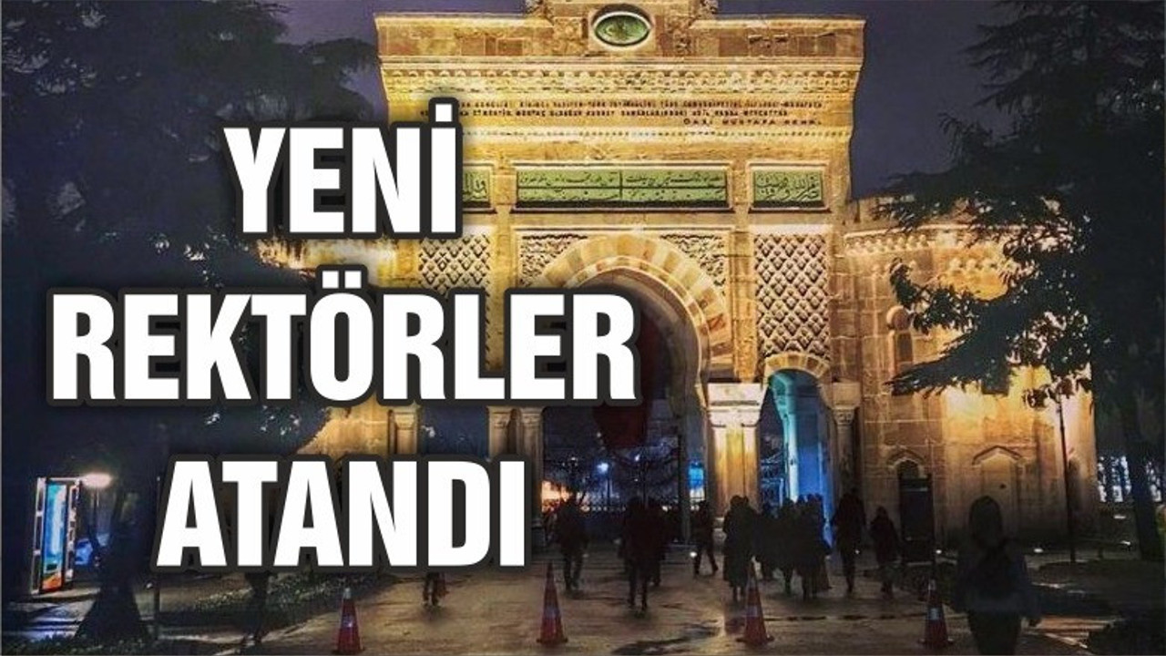 Cumhurbaşkanı Erdoğan 11 üniversiteye rektör atadı