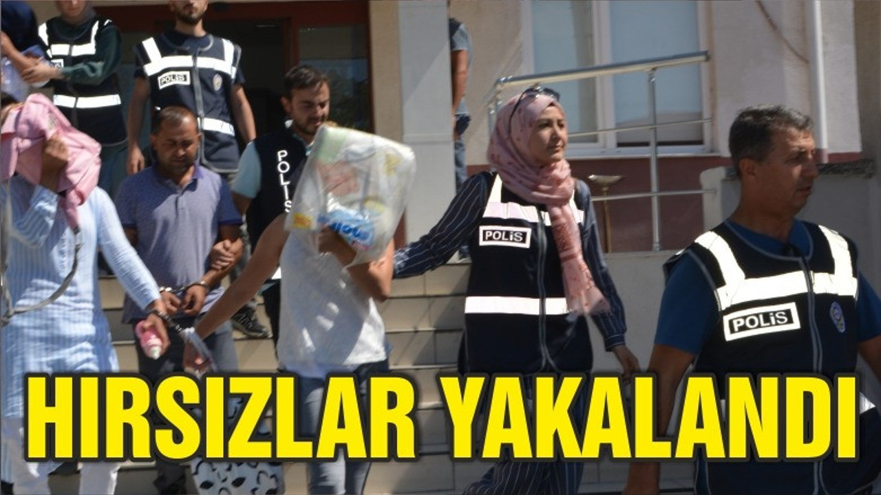 HIRSIZ GÜVENLİK KAMERASINA YAKALANDI