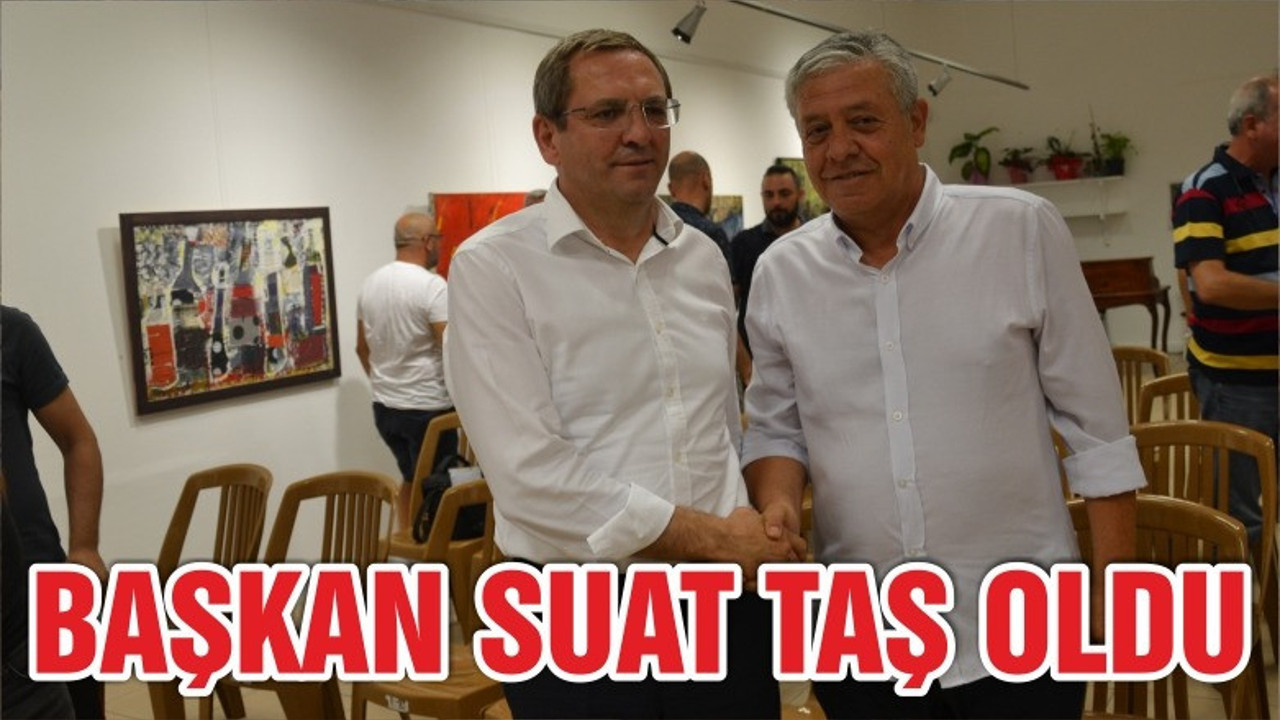 Ayvalıkgücü Belediyespor Başkanı Suat Taş Oldu