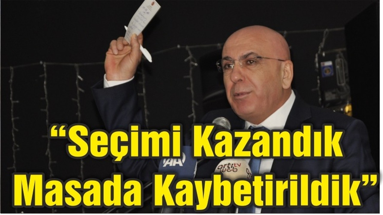 OK “SEÇİMİ KAZANDIK MASADA KAYBETTİRİLDİK”