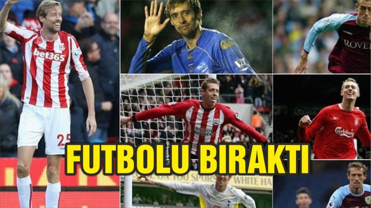 Peter Crouch futbolu bıraktı