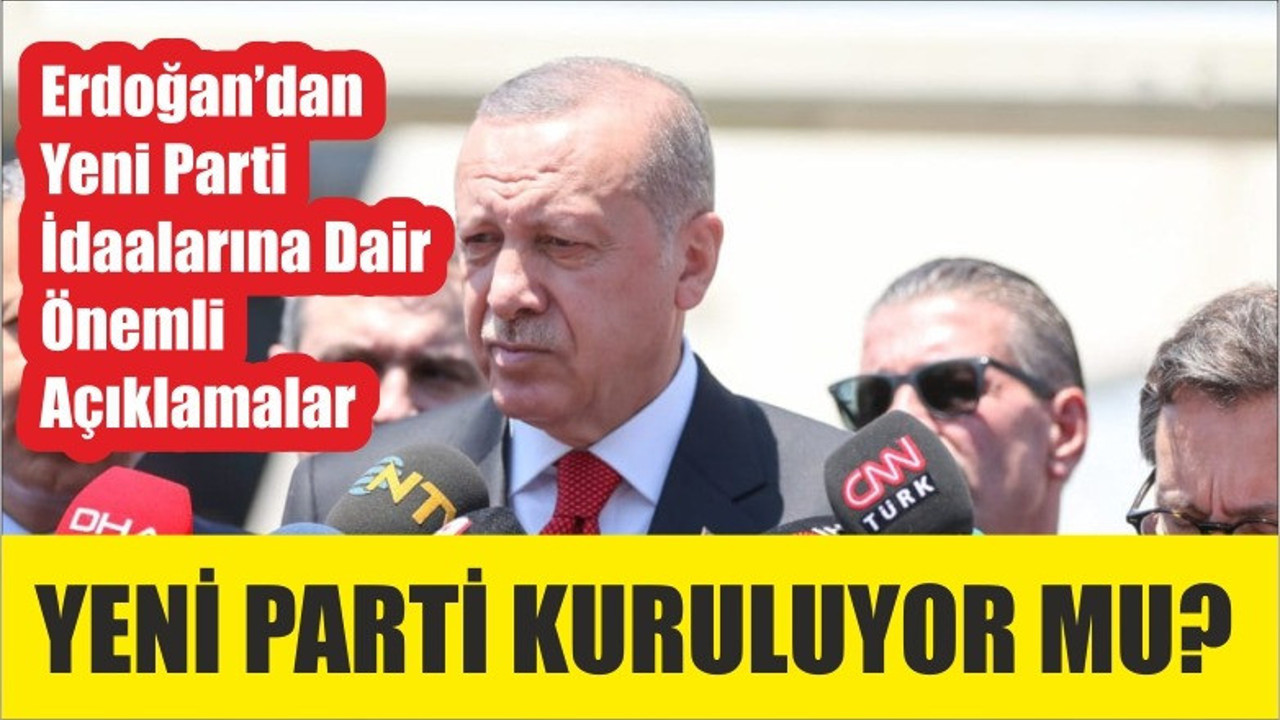 YENİ PARTİ KURULUYOR MU?