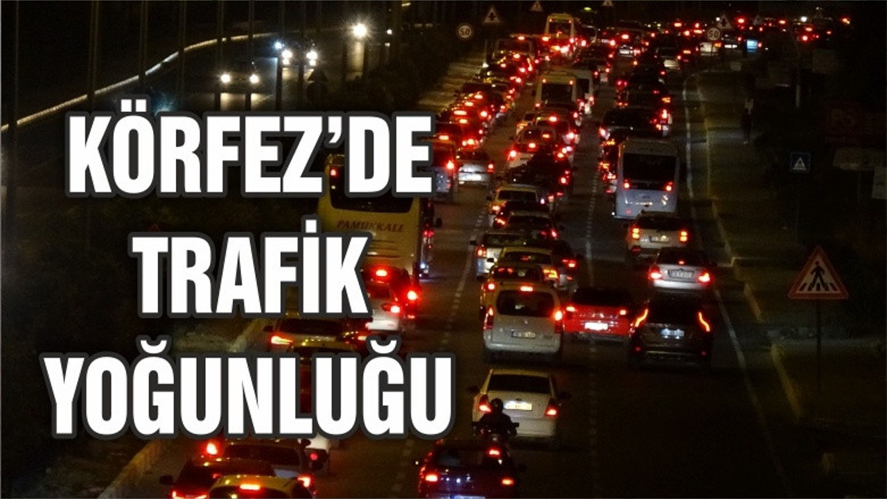 KÖRFEZ'DE BAYRAM YOĞUNLUĞU