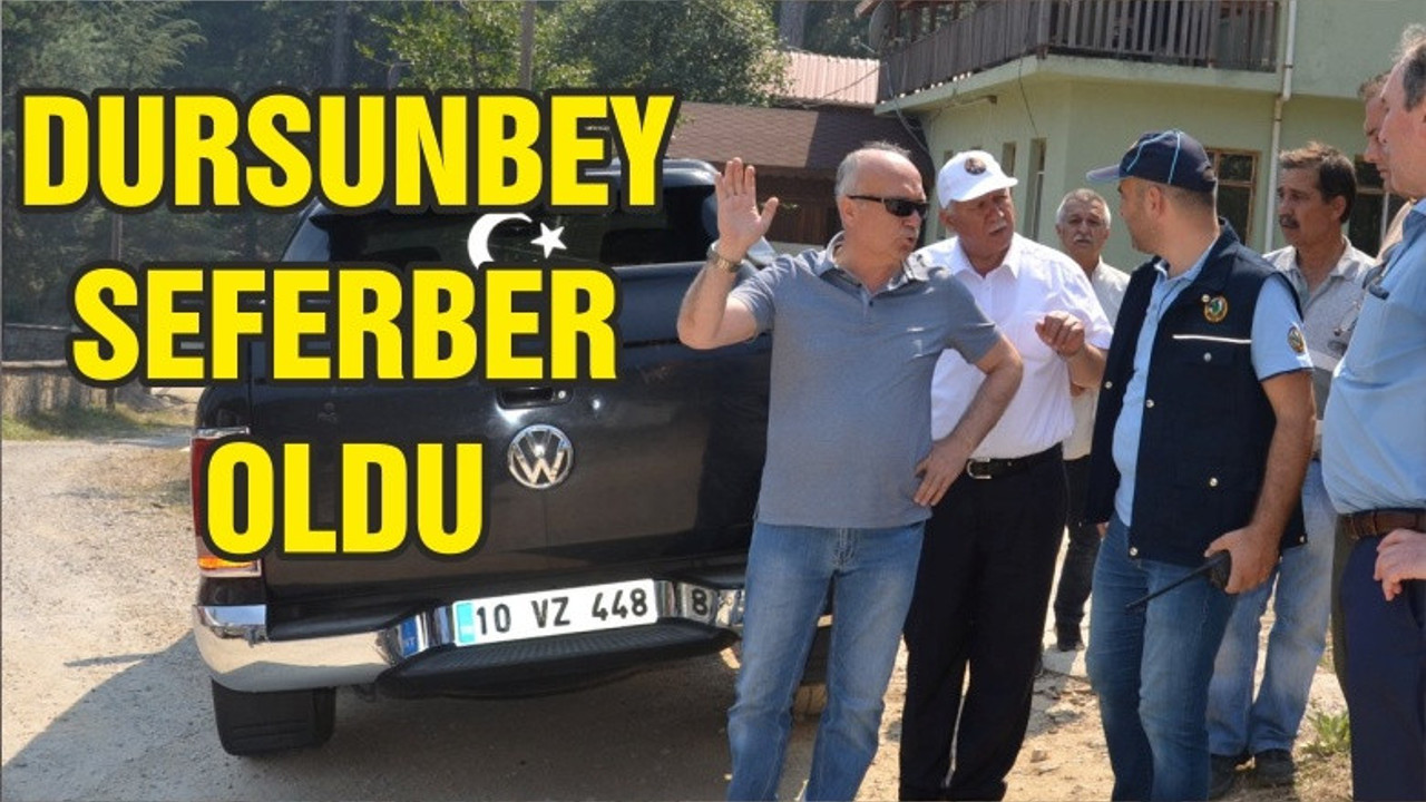 BAYRAMDA YANGIN MESAİSİ