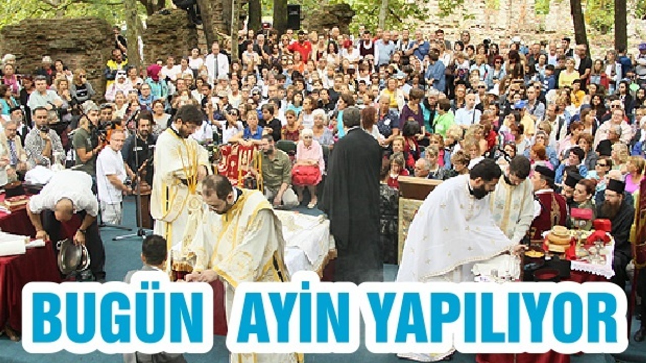 BUGÜN AYİN YAPILIYOR