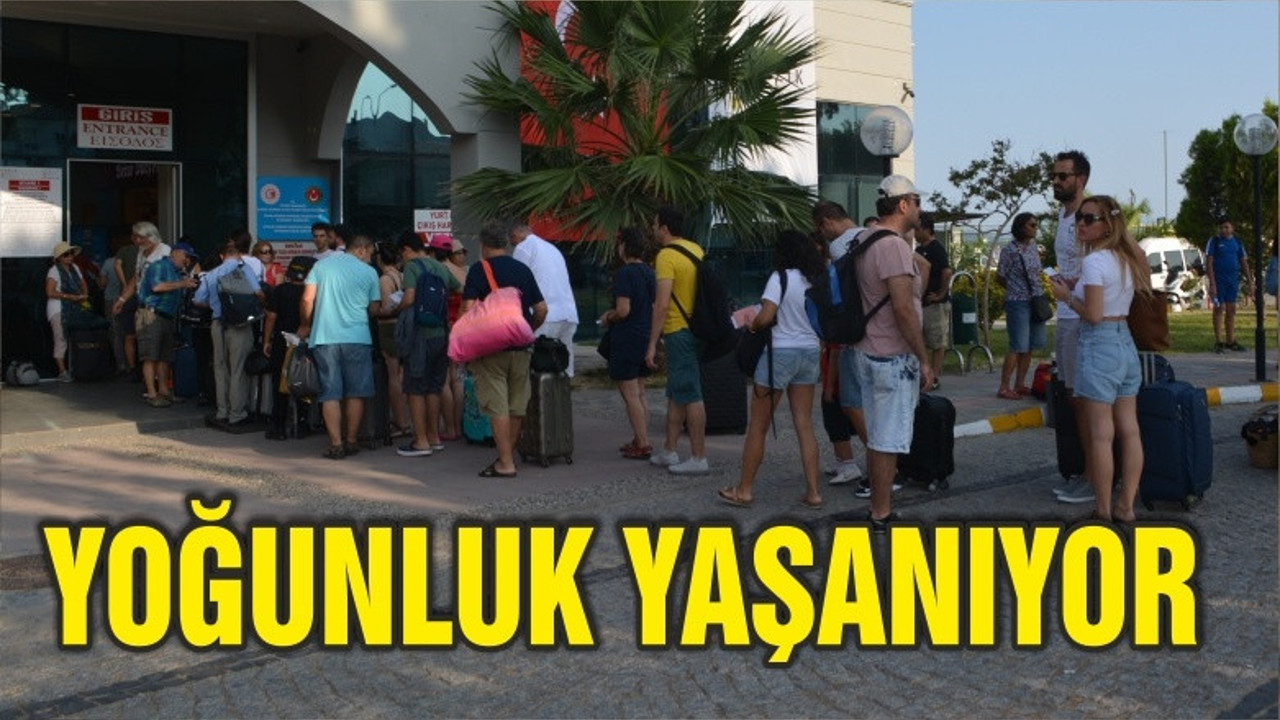 TATİLCİLER AKIN ETTİ