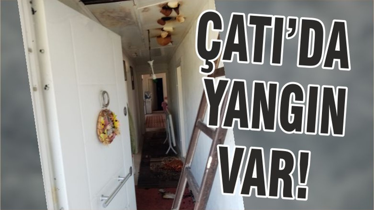 ÇATI’DA YANGIN VAR!