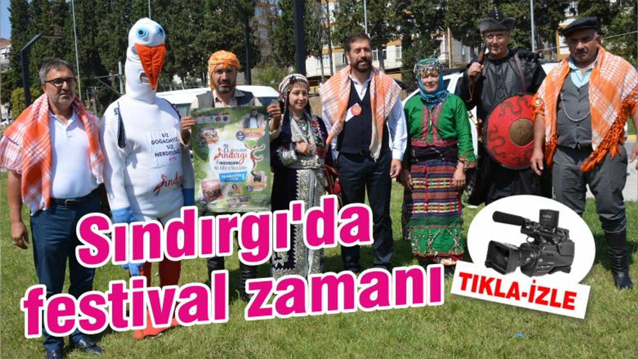 Sındırgı'da festival zamanı