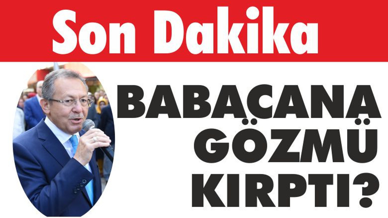 UĞUR BABACANA GÖZMÜ KIRPIYOR ?