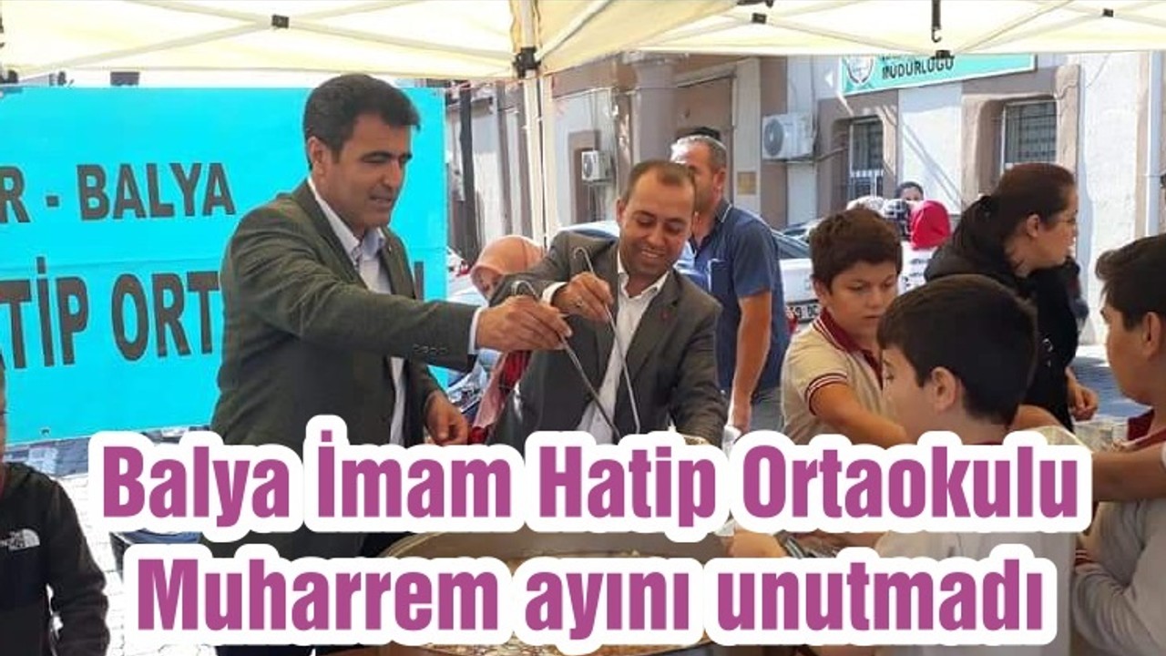 Balya İmam Hatip Ortaokulu Muharrem ayını unutmadı