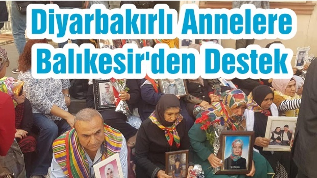 Diyarbakırlı Annelere Balıkesir'den Destek