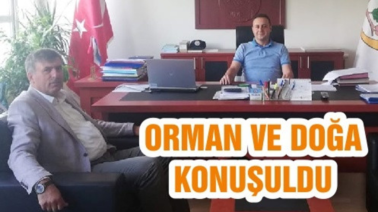 ORMAN VE DOĞA KONUŞULDU