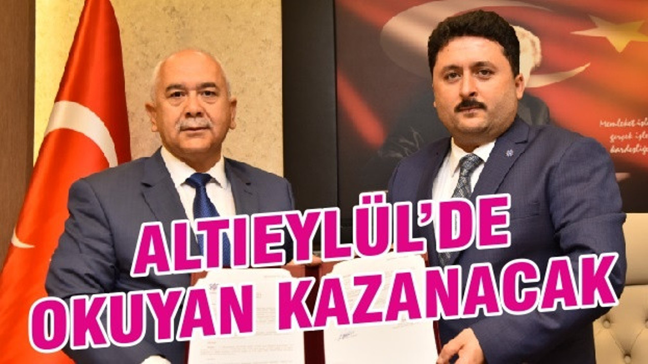 ALTIEYLÜL’DE OKUYAN KAZANACAK