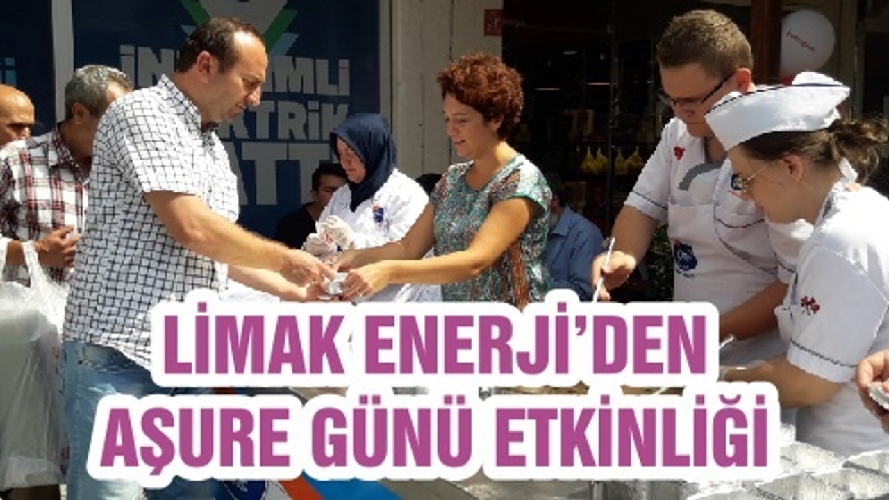 LİMAK ENERJİ’DEN AŞURE GÜNÜ ETKİNLİĞİ