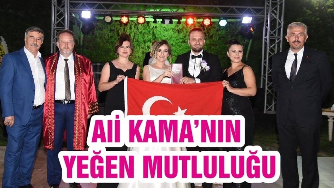 ALİ KAMA’NIN YEĞEN MUTLULUĞU