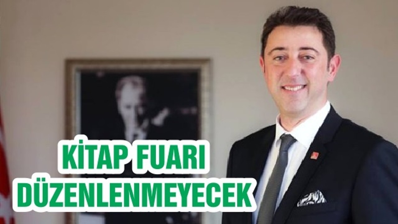 KİTAP FUARI DÜZENLENMEYECEK