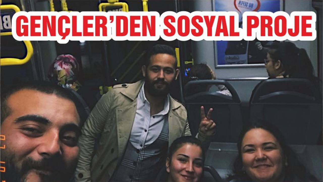 GENÇLER’DEN SOSYAL PROJE