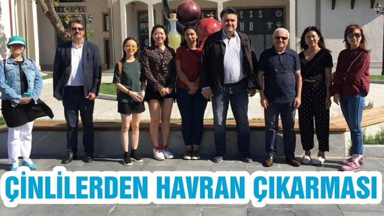 ÇİNLİLERDEN HAVRAN ÇIKARMASI
