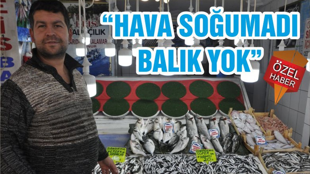 “HAVA SOĞUMADI BALIK YOK”