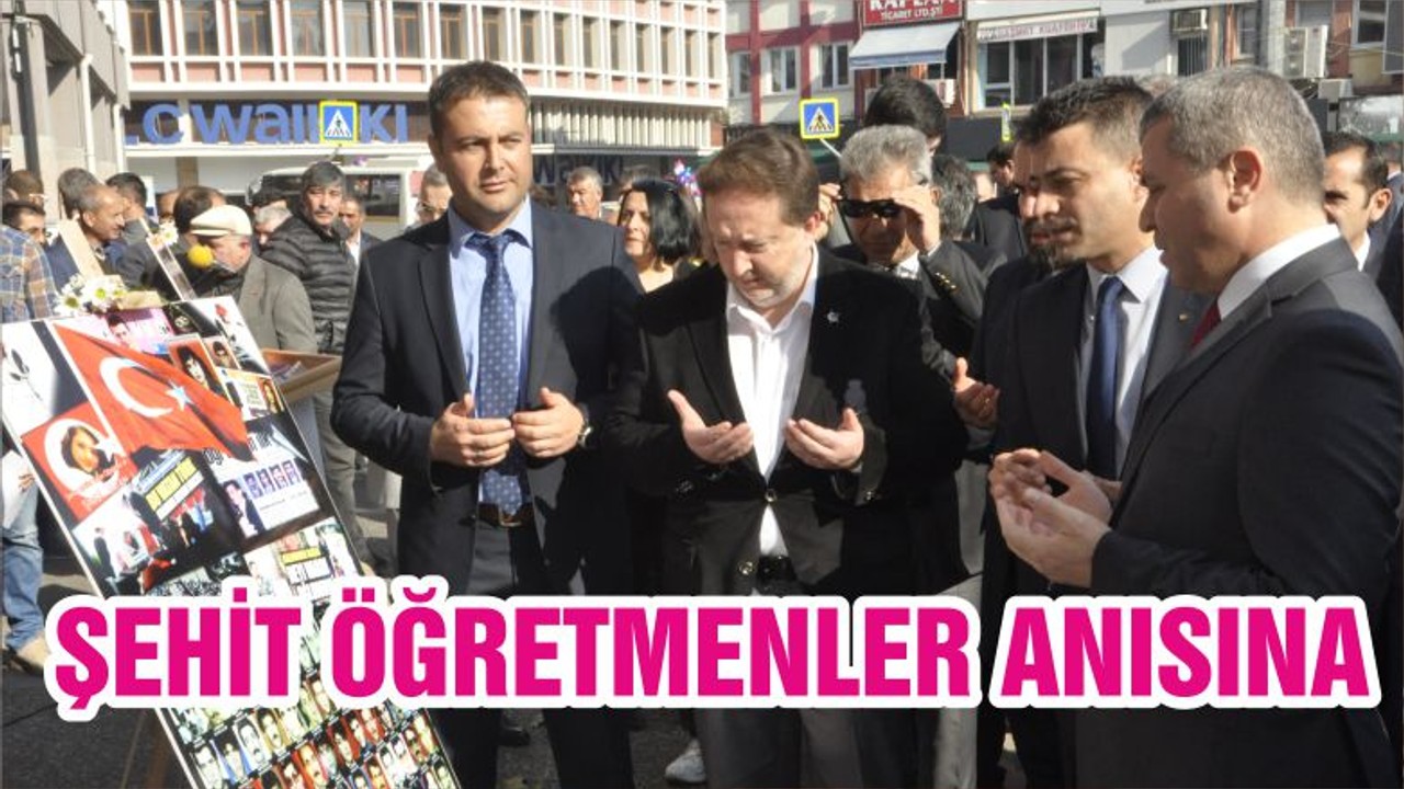 ŞEHİT ÖĞRETMENLER ANISINA