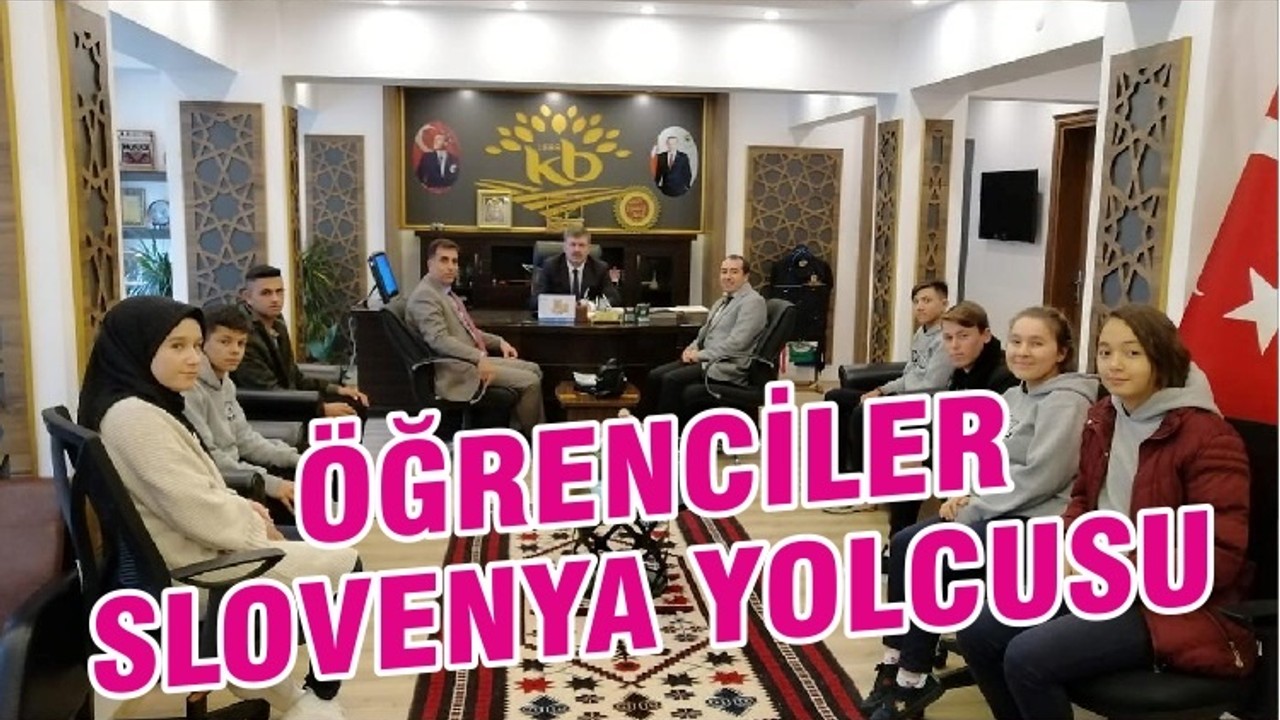 ÖĞRENCİLER SLOVENYA YOLCUSU