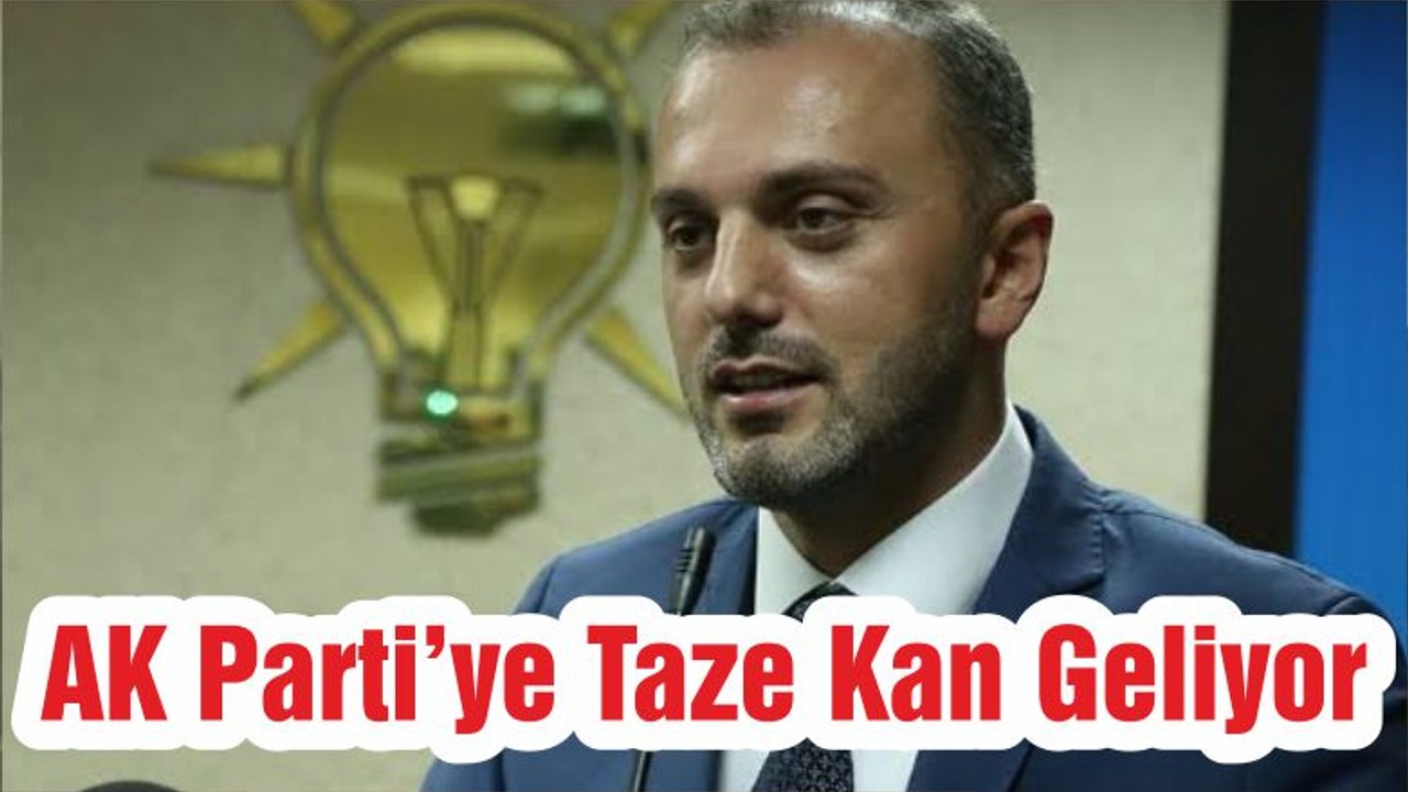 AK Parti’ye Taze Kan Geliyor