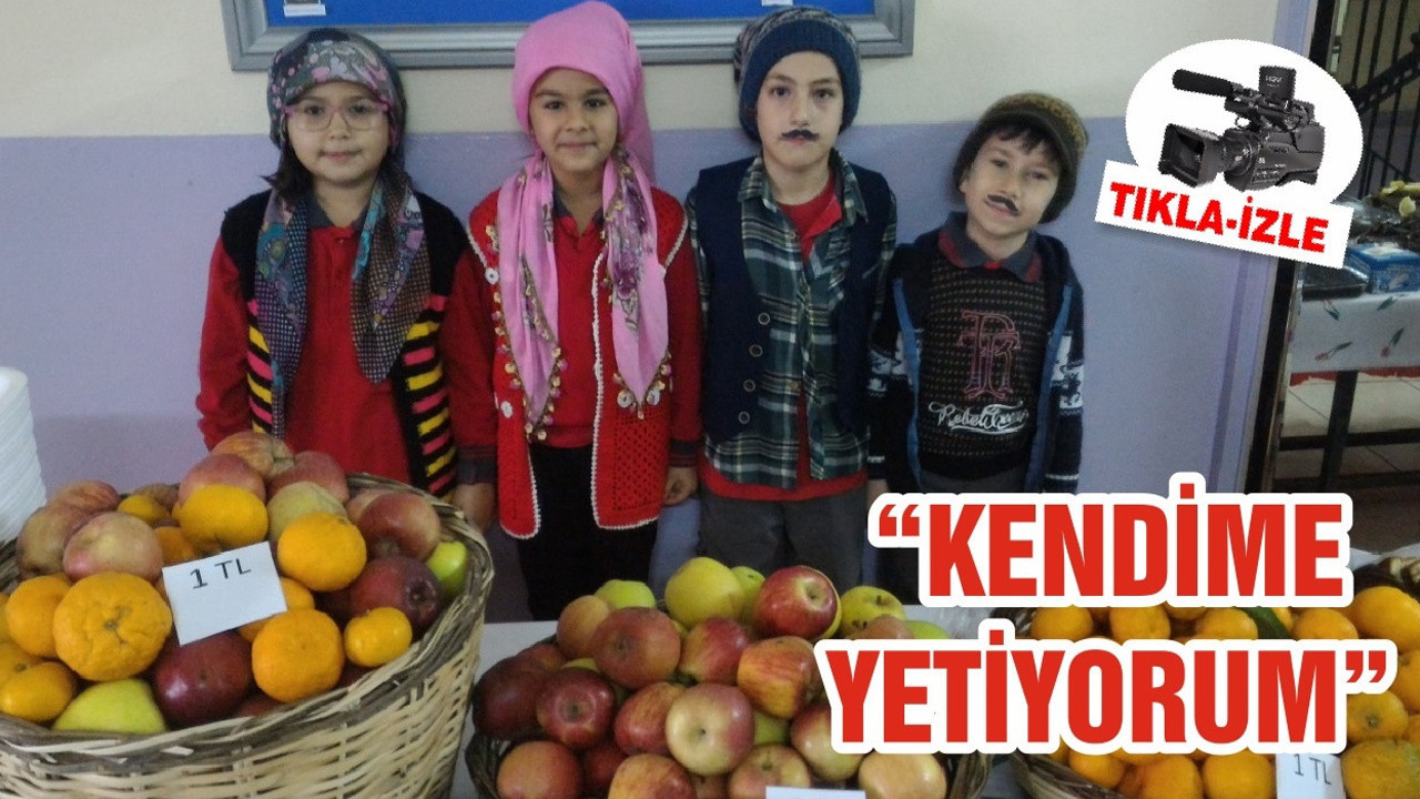 “KENDİME YETİYORUM”