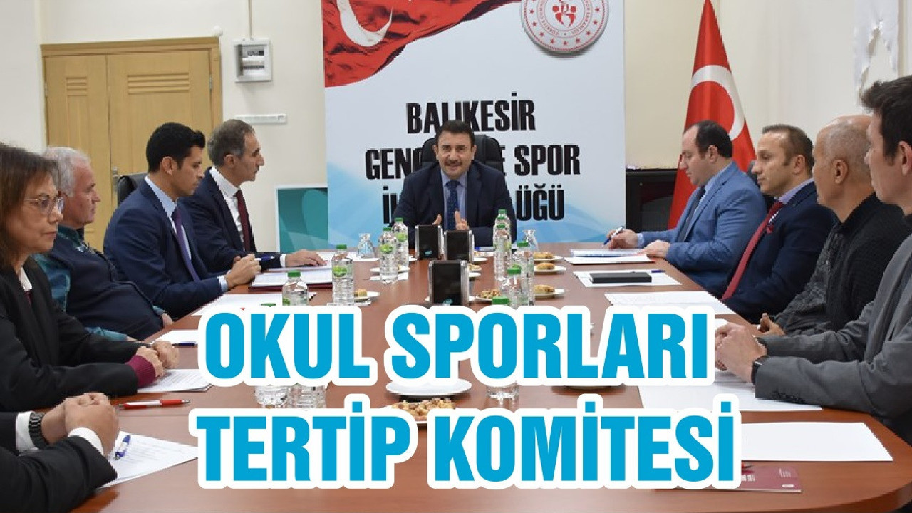 OKUL SPORLARI TERTİP KOMİTESİ