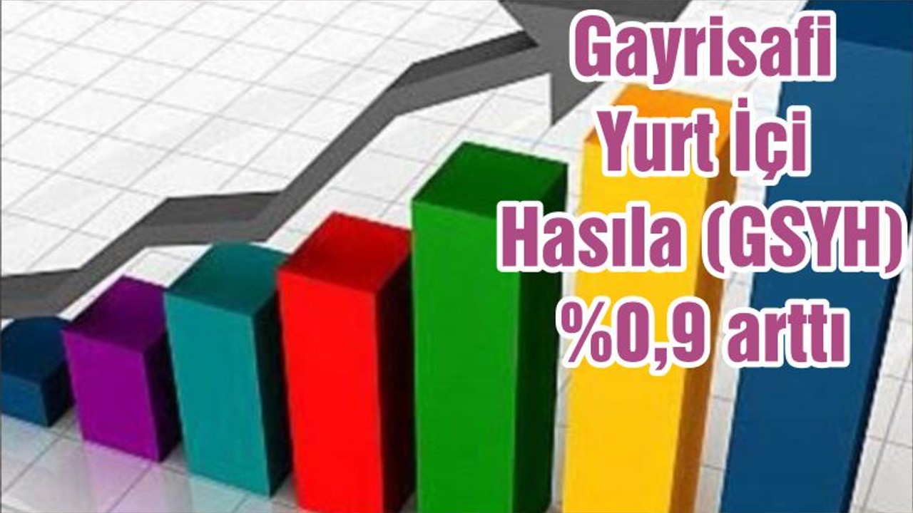 Gayrisafi Yurt İçi Hasıla (GSYH) %0,9 arttı