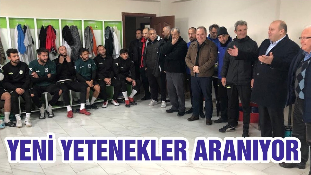 YENİ YETENEKLER ARANIYOR
