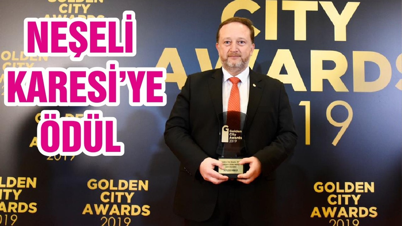 NEŞELİ KARESİ’YE ÖDÜL