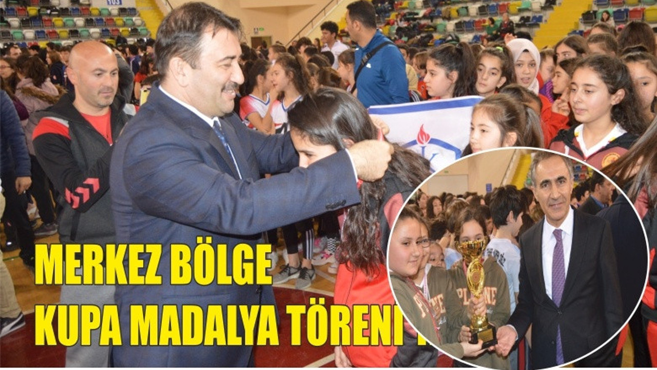 Merkez Bölge Kupa Madalya Töreni
