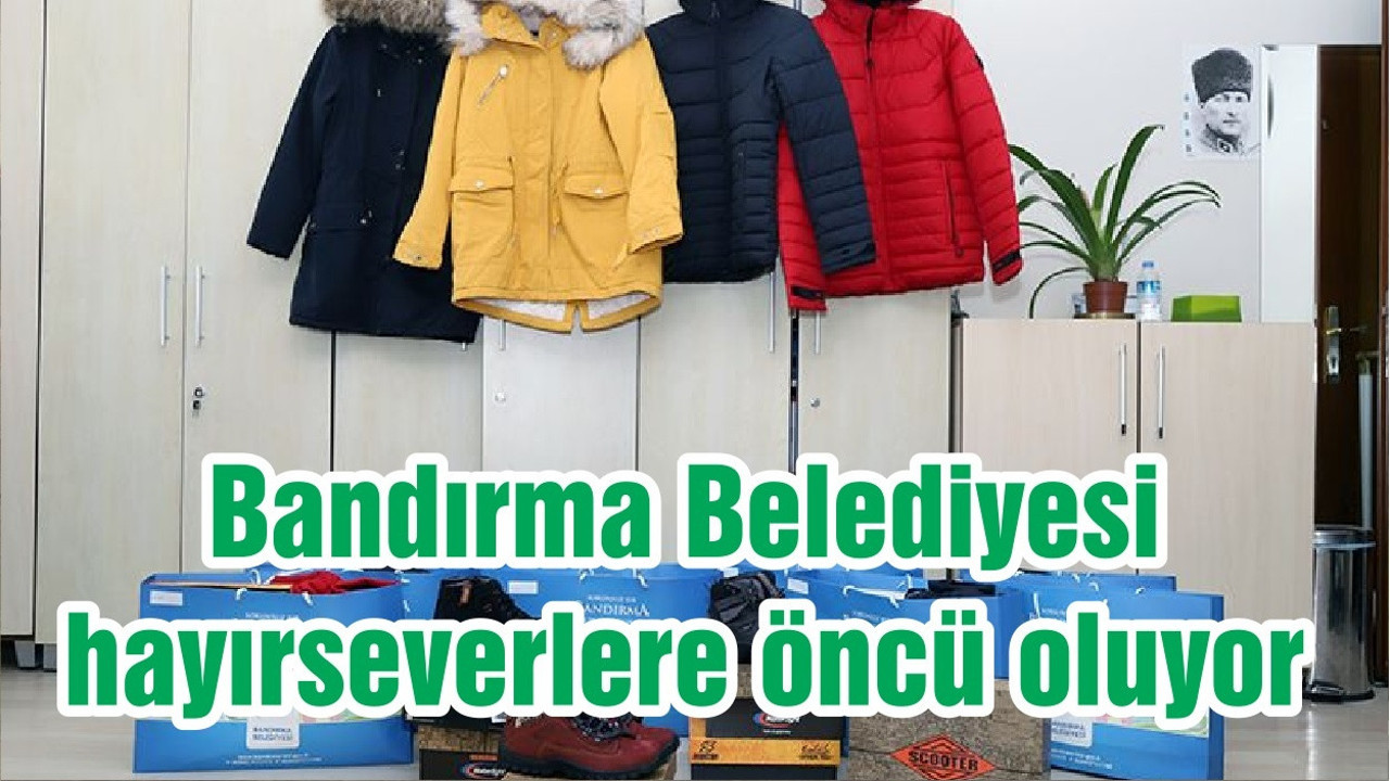 Bandırma Belediyesi hayırseverlere öncü oluyor